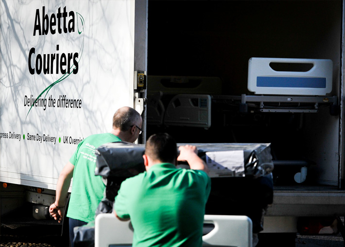 Image result for abetta couriers delivering pictures