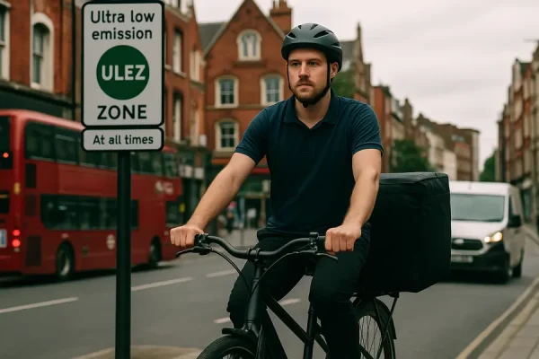 courier in ULEZ